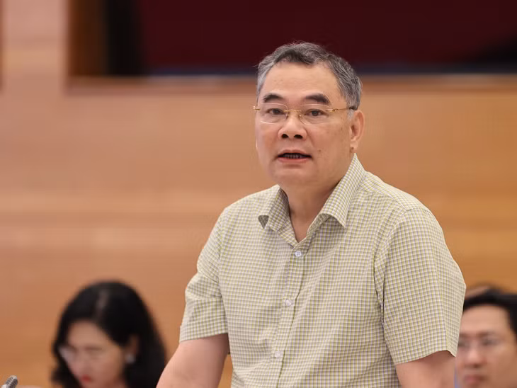 Trung tướng Tô Ân Xô thông tin tại buổi họp báo. Ảnh: Nhật Bắc