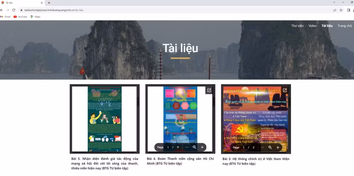 Bài học số 5 với nội dung "Nhận diện, đánh giá tác động của mạng xã hội với lối sống của thanh thiếu niên hiện nay" trên Bộ công cụ học tập, rèn luyện Lý luận chính trị cho Đoàn viên, thanh niên.