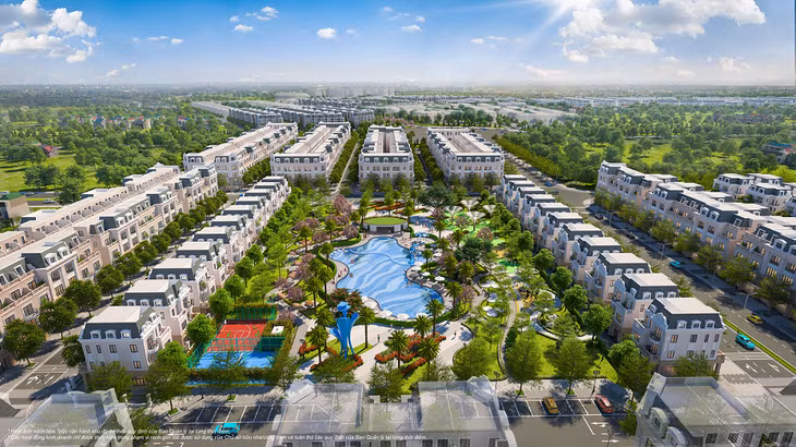 Vinhomes Golden Avenue nổi bật với hạ tầng đẳng cấp, sở hữu 2 công viên quốc tế - như resort 5 sao, bể bơi khép kín dành riêng cư dân, các khu thể thao, vườn nướng BBQ; trường học quốc tế.