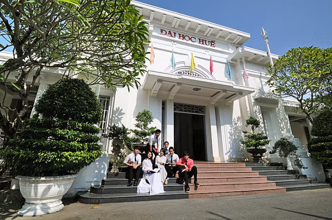Khuôn viên Đại học Huế. Ảnh: Website nhà trường