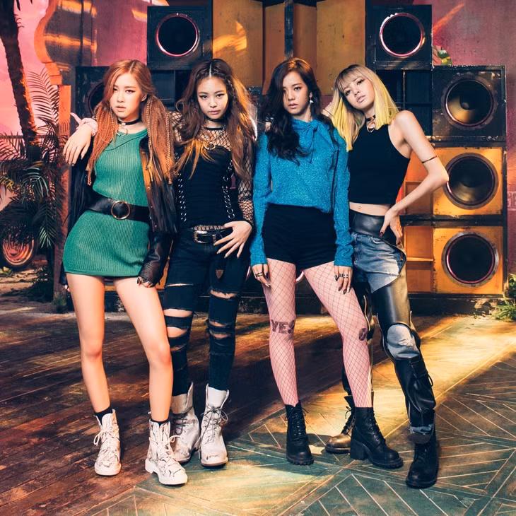 Blackpink thời mới ra mắt. Ảnh: YG