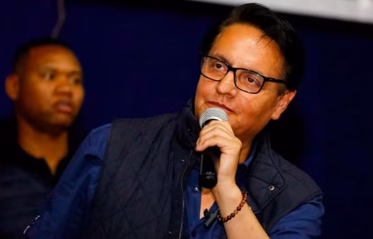 Ứng cử viên tổng thống Ecuador Fernando Villavicencio. Ảnh: Reuters