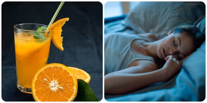 Có nên uống nước cam trước khi đi ngủ không là băn khoăn của nhiều người