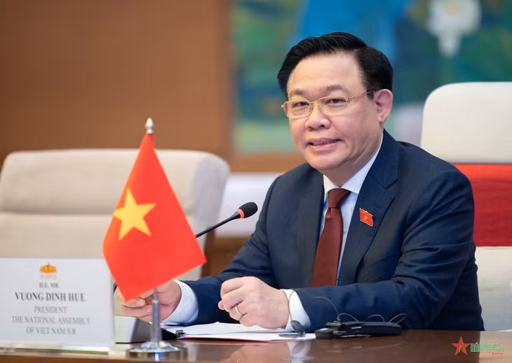 Chủ tịch Quốc hội Vương Đình Huệ.
