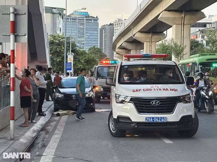 HIện trường vụ tai nạn (Ảnh: Nguyễn Hải).