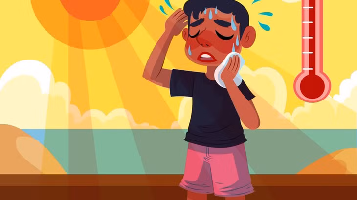 Say nắng có thể đến với bất kỳ ai, nhưng nó gây ra mối đe dọa đặc biệt đối với trẻ em. (Ảnh: ITN)