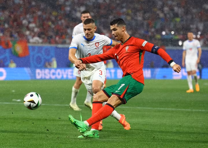 Cristiano Ronaldo chưa ghi bàn ở EURO 2024.