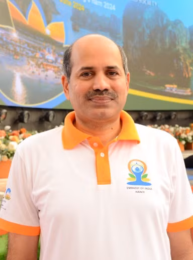 Ông Sandeep Arya, Đại sứ đặc mệnh toàn quyền Cộng hòa Ấn Độ tại Việt Nam.