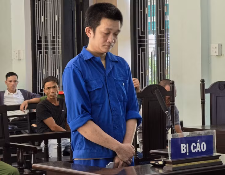 Ngô Gia Kỳ tại phiên tòa sơ thẩm.