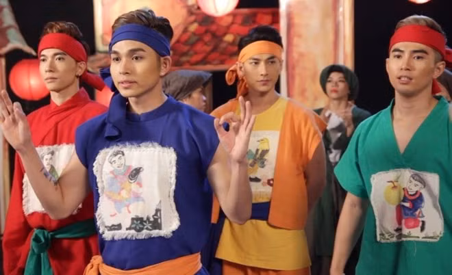 MV ca khúc "Bống bống bang bang" của 365 Band. Ảnh: YouTube