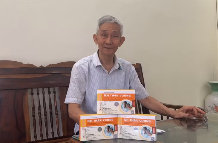 Ông Uyên vui mừng khi bệnh suy thận được kiểm soát nhờ Ích Thận Vương.