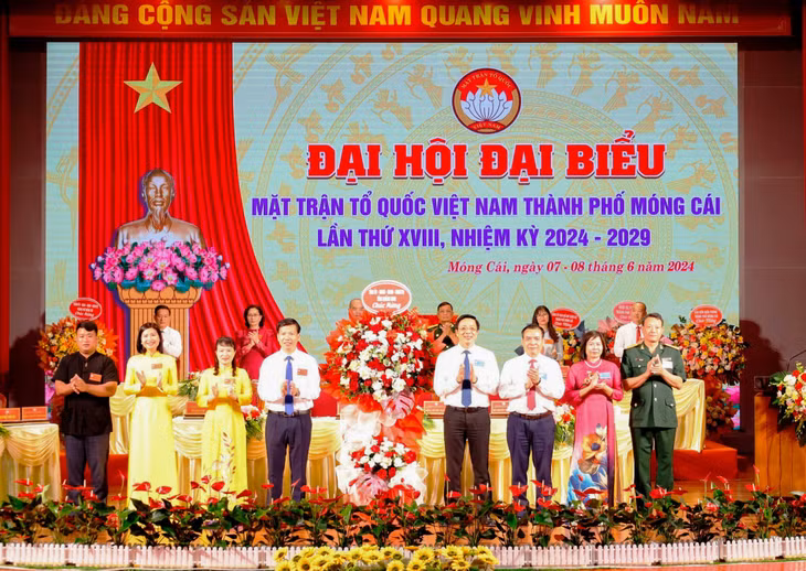 Móng Cái tổ chức thành công Đại hội đại biểu MTTQ Việt Nam lần thứ XVIII, nhiệm kỳ 2024-2029 ảnh 1