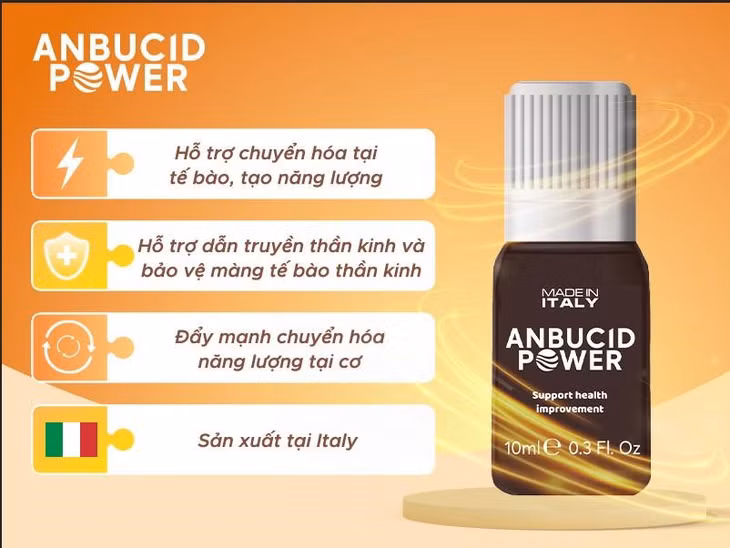 Anbucid Power tạo nguồn năng lượng dồi dào, sẵn sàng trải nghiệm mới