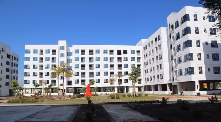Khu nhà ở công nhân và chuyên gia tại KCN Đông Mai (TX Quảng Yên).