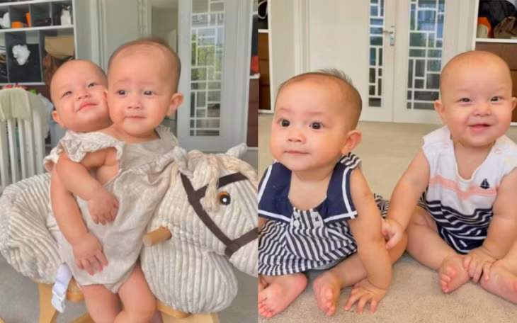 Hà Hồ khoe loạt ảnh cũ của Lisa - Leon mừng Quốc tế Thiếu nhi. Loạt biểu cảm của hai bé nhà Hà Hồ ''đốn tim'' người hâm mộ.
