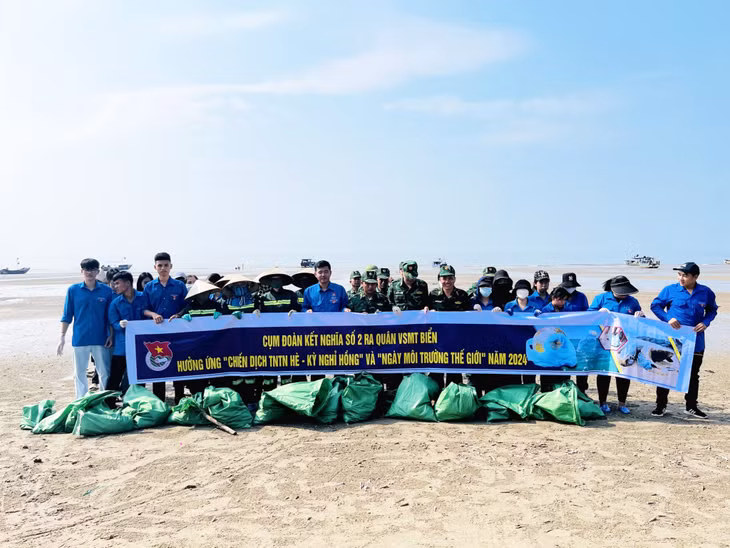 Chương trình thu hút đông đảo cán bộ, chiến sỹ, đoàn viên thanh niên tham gia. 