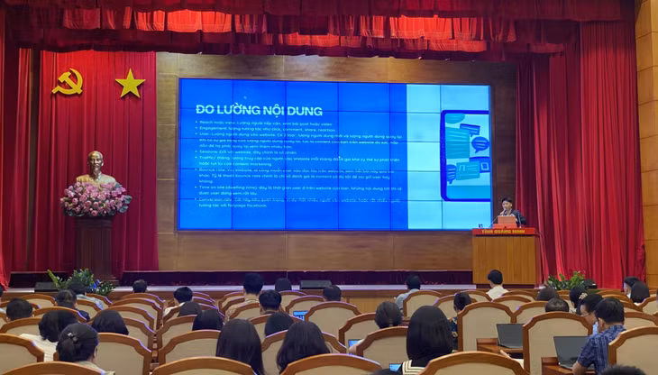 Quang cảnh hội nghị tập huấn.