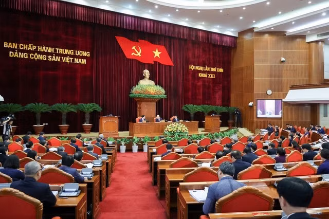 Hội nghị lần thứ 9, Ban Chấp hành Trung ương Đảng khóa XIII (Ảnh minh họa: HH)