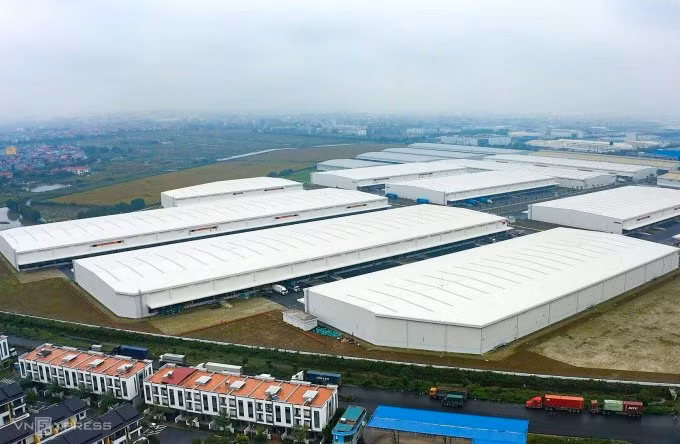 Một góc khu công nghiệp Vsip Bắc Ninh. Ảnh: Gia Chính