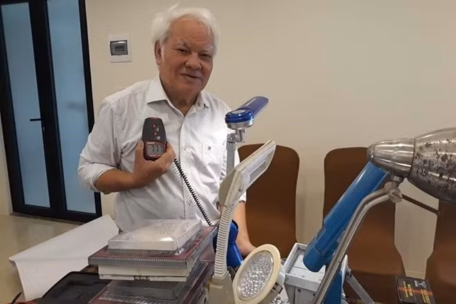 Tiến sĩ Vật lý Nguyễn Văn Khải Ảnh: Hải Đăng