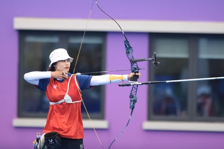 Đỗ Thị Ánh Nguyệt dự Olympic 2024.