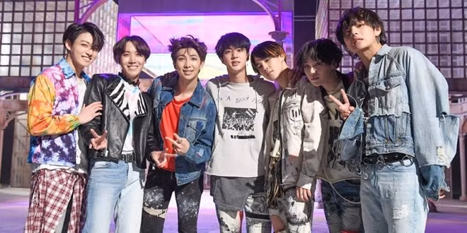 BTS có thêm thành tích mới. Ảnh: AllKop.