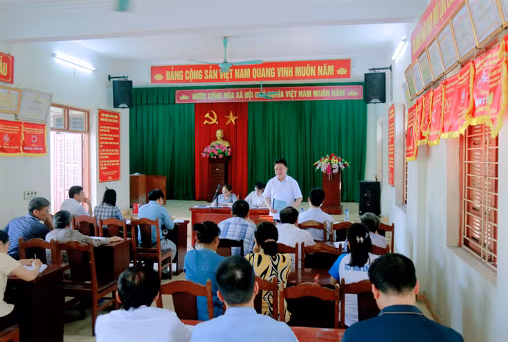 Toàn cảnh buổi sinh hoạt.
