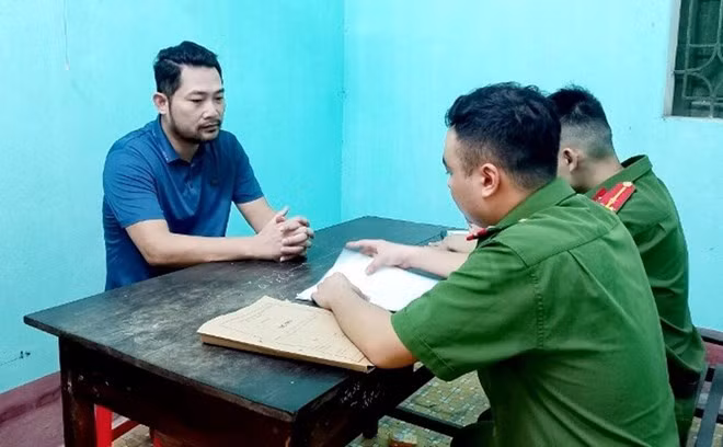 Đối tượng Trần Ngọc Tú. Ảnh: Công an tỉnh Nam Định