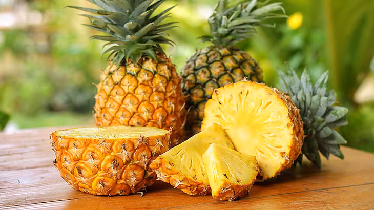 Dứa dễ gây ngứa lưới, cổ họng. Ảnh: Shutterstock
