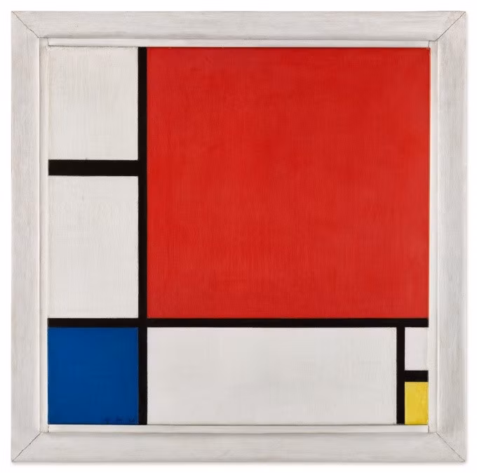 Bức "Composition No. II". Ảnh: Sotheby's