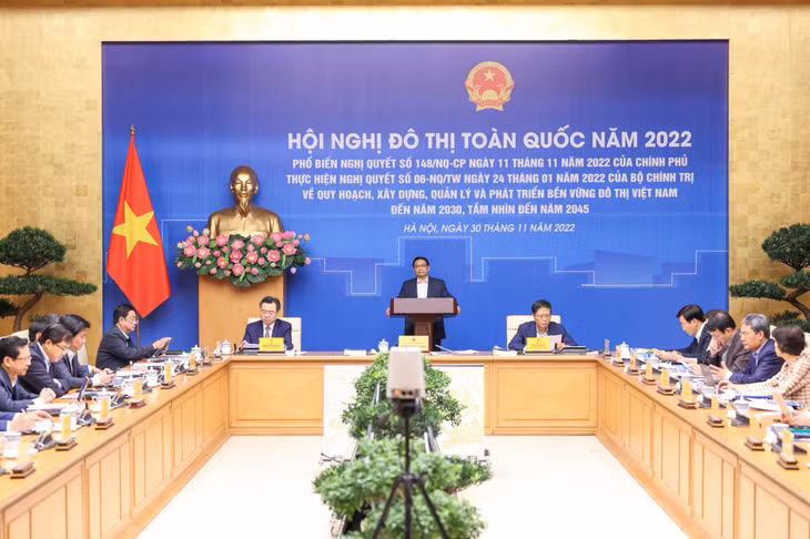 Thủ tướng Chính phủ Phạm Minh Chính chủ trì hội nghị.