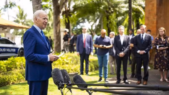 Tổng thống Mỹ Joe Biden. Ảnh: AP