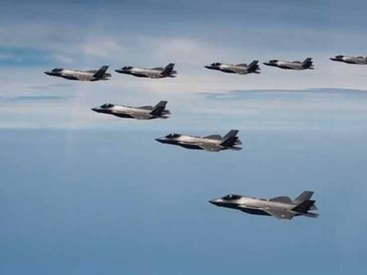 Máy bay tham gia tập trận. (Nguồn: Yonhap)