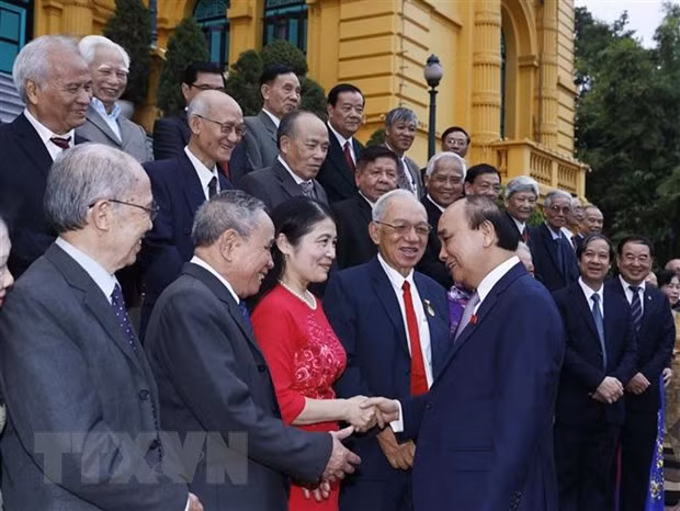 Chu tich nuoc: Ton su trong dao la cot cach con nguoi Viet Nam hinh anh 1