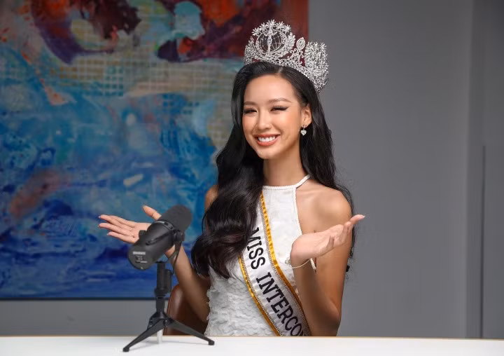 Bảo Ngọc từng lên tiếng phủ nhận tin đồn mua giải Hoa hậu Liên lục địa 2022. (Ảnh: Phương Lâm)