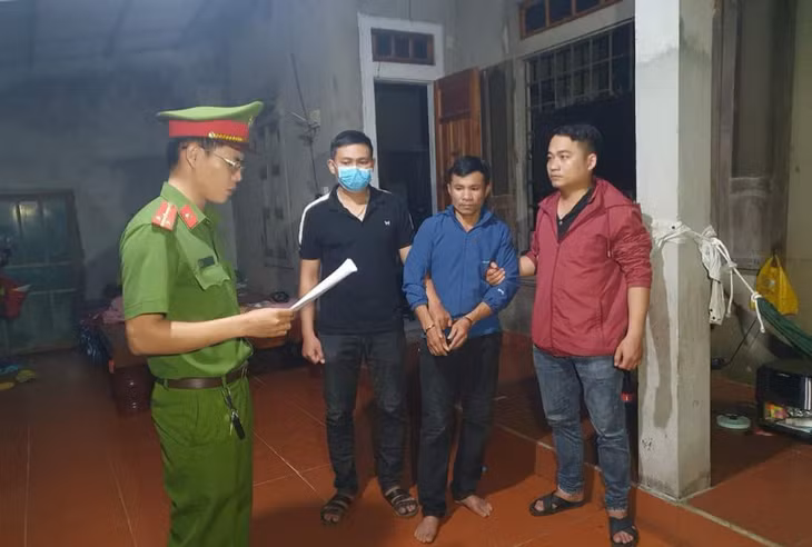 Bắt giữ đối tượng Nguyễn Thanh Phương.