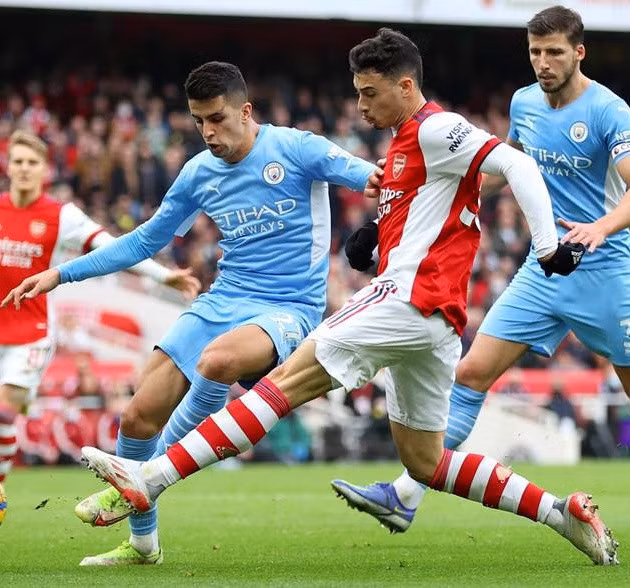 Trận đấu giữa Arsenal và Man City được lên lịch.