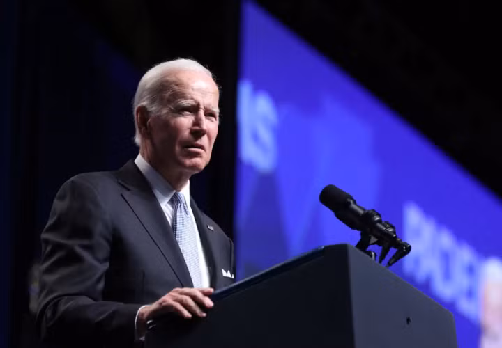 Tổng thống Mỹ Joe Biden. (Ảnh: Reuters)