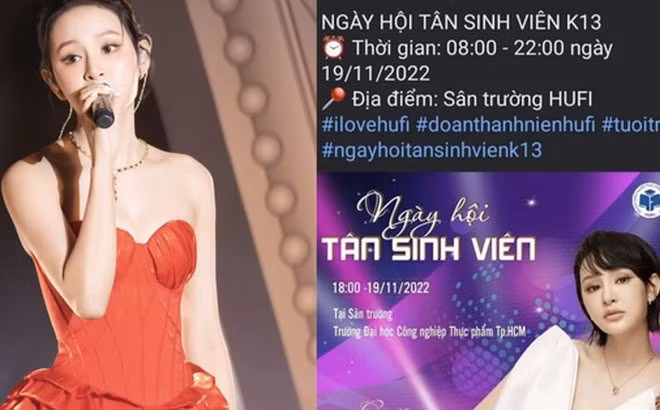 Hiền Hồ bị hủy show hát cho sinh viên. Ảnh: Chương trình cung cấp.