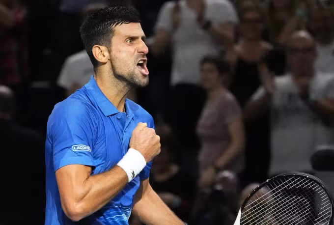 Djokovic đứng trước cơ hội cân bằng kỷ lục sáu lần vô địch ATP Finals của Federer. Ảnh: ATP