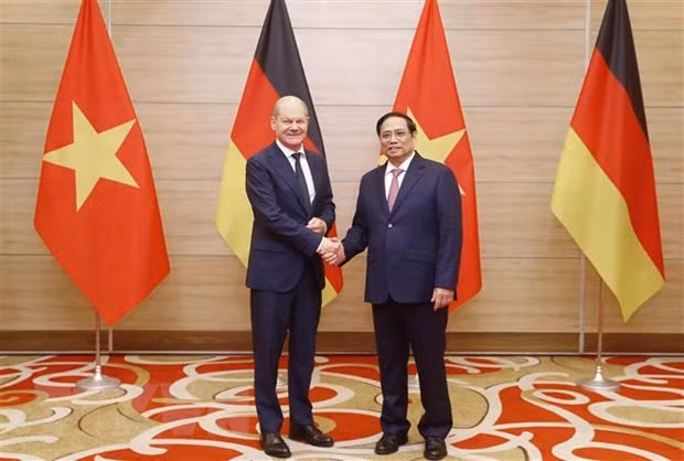Thu tuong Duc Olaf Scholz khang dinh Viet Nam la doi tac quan trong hinh anh 1