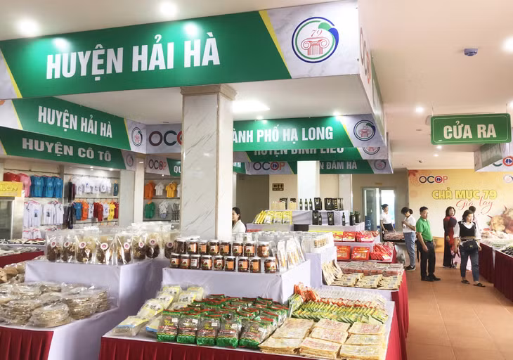 Nhiều sản phẩm OCOP của tỉnh hoàn toàn có thể đáp ứng được nhu cầu mua sắm Tết của người dân.