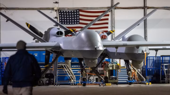 Một máy bay không người lái MQ-9 Reaper. (Ảnh: Getty)