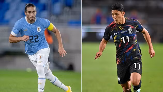 Uruguay có thành tích đối đầu tốt hơn Hàn Quốc.