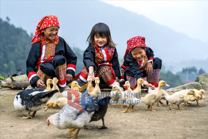 Người dân huyện Bình Liêu sống gần gũi thiên nhiên (5-2024). Ảnh: Việt Hoa