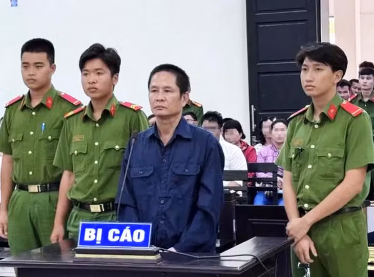 Bị cáo Hồ Xuân Hải tại phiên tòa sơ thẩm. Ảnh: N.V