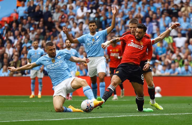 Dù rất nỗ lực nhưng Man City không thể lật ngược thế cờ - Ảnh: REUTERS
