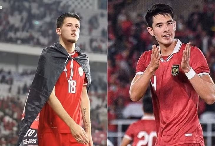 Elkan Baggott và Justin Hubner không thể tập trung ở đội tuyển Indonesia (Ảnh: Bola).