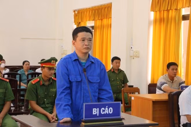 Bị cáo Danh Dương bị tuyên án 18 năm tù. Ảnh: CTV