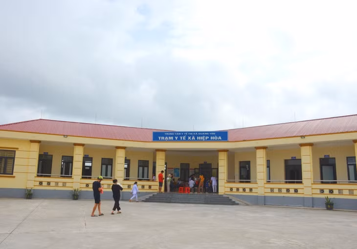 Trạm Y tế xã Hiệp Hòa (TX Quảng Yên) được xây mới và đưa vào sử dụng từ tháng 12/2022.